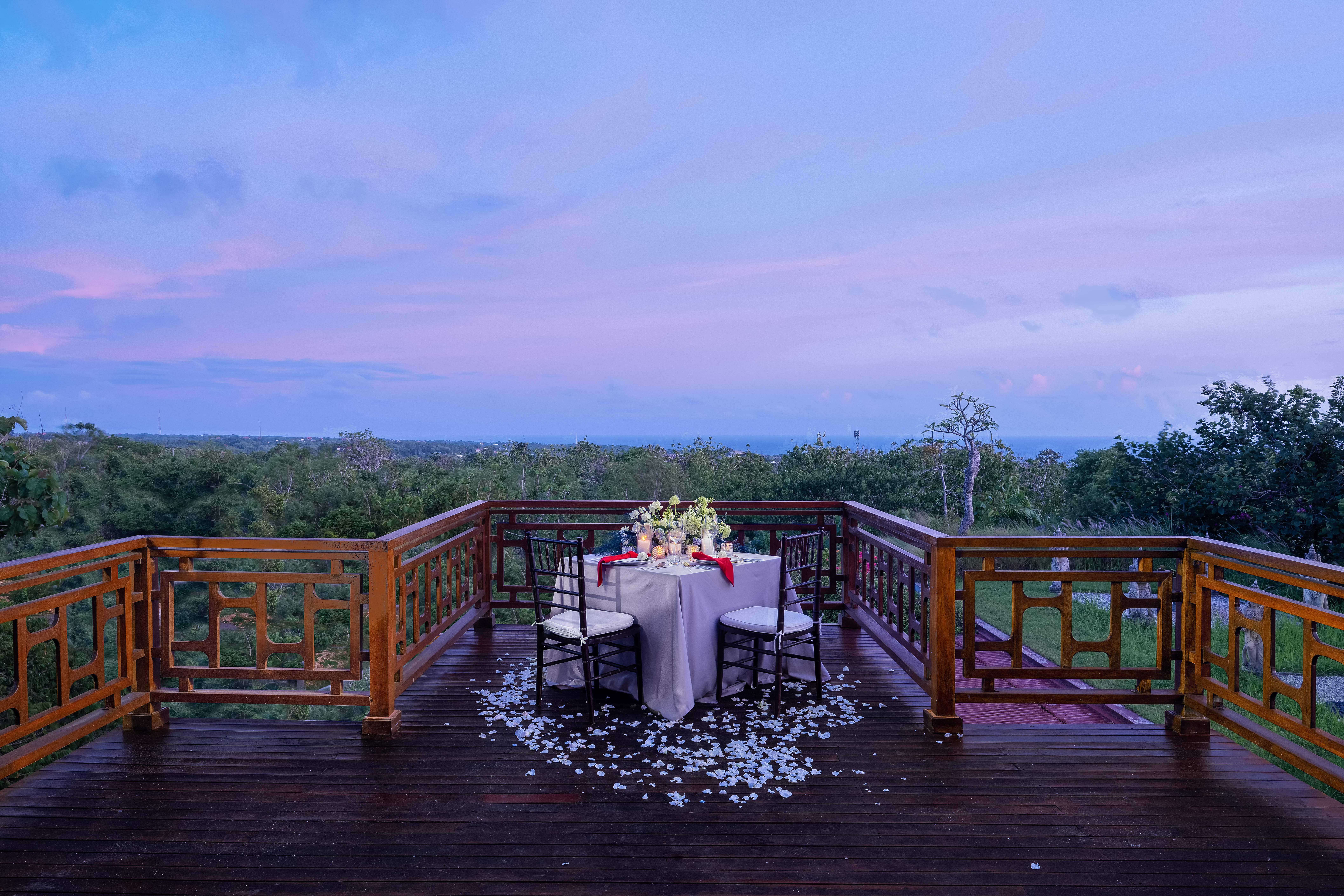 Private Dining on the Whim Deck
